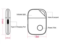 Bloqueador de Micrófono Inalámbrico Portátil, Personalizado, Anti-Hacker, Diseño Flexible para IOS/Android