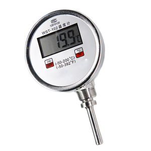 Thermomètre de compostage numérique personnalisable en acier inoxydable <span class=keywords><strong>TE</strong></span> SHI DTM-491 avec sonde, affichage numérique, OEM ODM, garantie 1 an, fabriqué au Jiangsu - Product Image 1