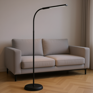 Maul MAULpirro 8234890 Lámpara de pie LED de metal 7W Negro 3000K Diseño minimalista - Product Image 2