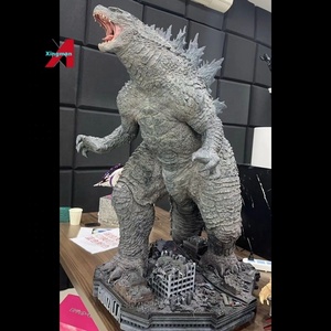Godzilla <span class=keywords><strong>vs</strong></span> <span class=keywords><strong>Kong</strong></span>: Estatua Gigante Luminosa, Escultura de Monstruo, Modelo Coleccionable en Caja - Product Image 6