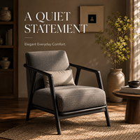 Ensemble de fauteuils modulaires de luxe en bois massif, faits à la main, capitonnés, modernes, inclinables, ergonomiques, résistants à l'eau, pour salle à manger et extérieur
