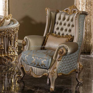 Set <span class=keywords><strong>Sofa</strong></span> fungsional ukiran kayu padat klasik Royal furnitur ruang tamu Turki ukuran <span class=keywords><strong>King</strong></span> kain ukir <span class=keywords><strong>Sofa</strong></span> gaya tradisional - Product Image 4