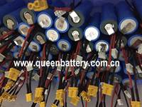 Batterie Queenbattery 7.2V-8.4V 5AH 2S 2S1P 21700 INR21700-50E LiMn2O4 Cathode UAV UA RPA RPV, certifiée KC/CE, 500 cycles