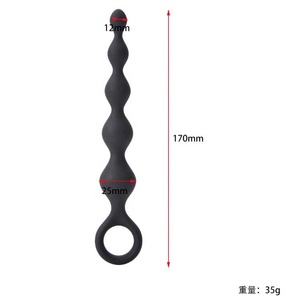 <span class=keywords><strong>Precio</strong></span> de fábrica de China muestra gratis de alta calidad de silicona G-spot estimular juguetes extra largo 7 Cuentas <span class=keywords><strong>anales</strong></span>. - Product Image 5