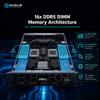 Konfigurasi CTO Khusus Dell PowerEdge R760xd2 2U Rack Server dengan 28 Bay HDD SSD NVMe dan 16x Memori DDR5 Server