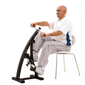 Uso en el hogar brazo y pierna fisioterapia ejercicio pedal bicicleta equipo de fitness bicicleta de ejercicio manual con pantalla inteligente - Product Image 1