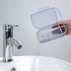 Boîte à Savon de Voyage Portable en Plastique PP Écologique avec Couvercle, Support Multifonctionnel pour Chien, Jetable, pour Dortoir Étudiant et Salle de Bain - Product Image 4