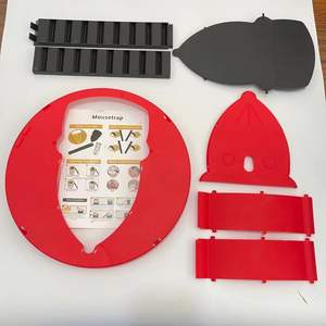 Piège à souris à bascule à réinitialisation automatique, pour la maison et le <span class=keywords><strong>jardin</strong></span>, avec couvercle à bascule à réinitialisation automatique, attrape-rats - Product Image 2