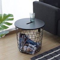 Meubles de salle à manger, table en métal nordique, design minimaliste, gain de place, petite table pour la décoration de la chambre, table à manger avec structure en métal