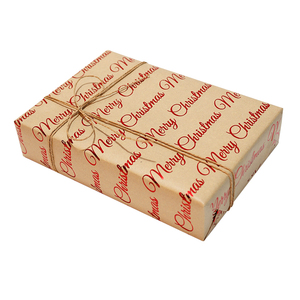 2024 <b>Christmas</b> Wrapping Paper with Hot Stamping 43*300 cm Gift Wrap Paper 3 Rolls a Set - Product Image 1