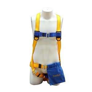 Cintos de Segurança Usados para Trabalho em Altura ao Ar Livre, Atacado, Fita de Polipropileno, Fivela D-Ring de Aço Liga, Comprimento Ajustável, Proteção Contra Quedas - Product Image 1