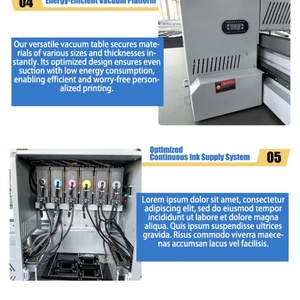 Impresora UV Plana de Alta Velocidad 1610 Tamaño A1 con 1 Año de Garantía, Directo de Fábrica, Digital - Product Image 5