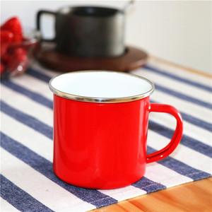 Cốc Trắng Để Thăng Hoa 12 Oz Dùng Làm Quà Tặng Giáng Sinh Cốc Tráng Men Sữa Cà Phê Cắm Trại - Product Image 6