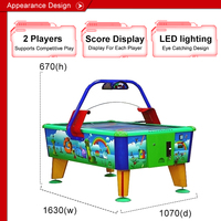 GAMELAND Machine de jeu d'arcade électronique à pièces Ce pour les sports d'intérieur Hockey De Aire Air Hockey