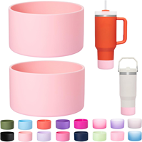 Manchon inférieur en silicone pour botte de 2.95 pouces de diamètre Accessoires de couverture de manchon inférieur pour bouteille