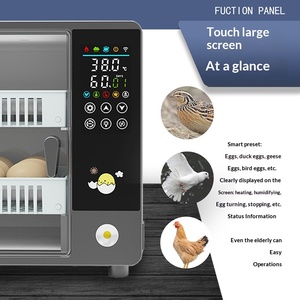 Incubateur d'œufs domestique intelligent entièrement automatique pour le commerce transfrontalier, avec retournement et arrosage automatiques, <span class=keywords><strong>de</strong></span> forme rectangulaire - Product Image 1