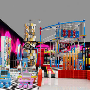 สไลด์สนามเด็กเล่นในร่มเชิงพาณิชย์แบบกำหนดเองได้ - Product Image 6