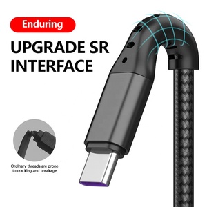 Cable de Carga Rápida 3 en 1, Trenzado de Nailon, Resistente, 5A, <span class=keywords><strong>Micro</strong></span> USB, Tipo <span class=keywords><strong>C</strong></span>, Cable de Datos USB - Product Image 2