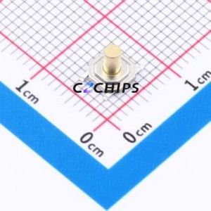 BTS0C0050LMG00 Tactile Switch SMD-4P,5.2x5.2mm Switch Round Button 1N Vertical Mount 5.2mm - Product Image 1