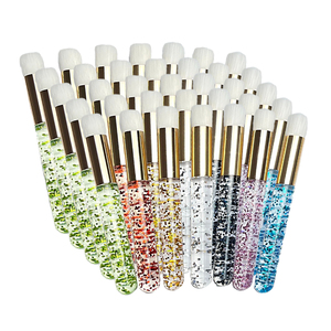 Biểu Tượng Tùy Chỉnh Nylon Bọt Tắm Rửa Lash Mở Rộng Mascara Bàn Chải Lông Mi Sạch Hơn Và Dầu Gội Đầu Cho Lash Làm Sạch - Product Image 4