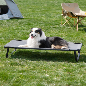 Erhöhtes Hunde bett im Freien für große Hunde, die angehobene, rutsch feste Füße kühlen - Product Image 6