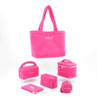 Sac fourre-tout tendance en polaire pelucheuse, grande capacité, style Teddy, collection 2026
