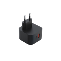 Portable GaN Usb Type c Qc3.0 téléphone portable ordinateur portable Mini 40w 45 w Pd double 45 w EU Us Pd45w 35w chargeur mural pour Macbook