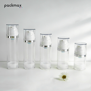 Flacon pompe sans air AS – 50ml 80ml 100ml 120ml 150ml Distributeur en plastique rechargeable pour cosmétiques - Product Image 5
