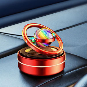 New Luxury <strong>Car</strong> Interior Accessory Star Solar Rotating Ornament Metal Aromatherapy <strong>Car</strong> <strong>Diffuser</strong> for Odor Removal Trendy Elegant - Product Image 1