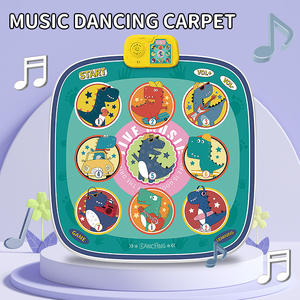 Estera de baile de música eléctrica de algodón de 2cm <span class=keywords><strong>para</strong></span> niños, estera de juego de Canto de dinosaurio de dibujos animados interactivos <span class=keywords><strong>para</strong></span> juegos de padres e hijos - Product Image 3