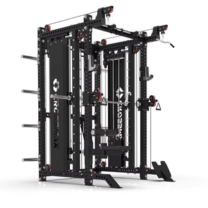 <span class=keywords><strong>Crossmax</strong></span> All in One Trainer Cable Crossover Machine para Home Gym Smith Machine Dual System - Product Image 1