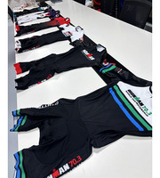 Combinaison de triathlon à demi-zip en tissu super extensible de qualité supérieure pour le cyclisme, la course et la natation – Ensemble court