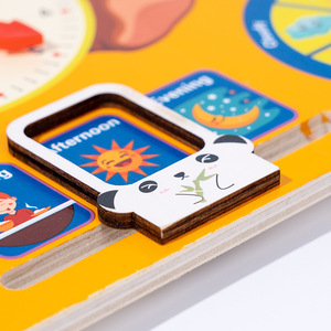<span class=keywords><strong>Montessori</strong></span> bambini <span class=keywords><strong>cartoni</strong></span> <span class=keywords><strong>animati</strong></span> orso stagioni meteo orologi cognitivi giocattolo compensato giocattoli educativi per bambini ragazzi e ragazze - Product Image 6