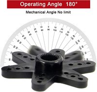 Servomotores Analógicos Estándar de Uso General para Coches RC, Robots, Helicópteros y Drones con Engranajes y Carcasa de Plástico 3kg 6kg 9kg