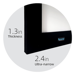 92-200 Inch 16:9/16:<span class=keywords><strong>10</strong></span> Khung Alr Màn Hình Máy Chiếu Cho Rạp Hát Tại Nhà Alr Dài Ném Màn Hình Máy Chiếu - Product Image 2