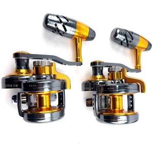 بكرة صيد بحري معدنية بالكامل بقوة سحب قصوى 30 كجم، بكرة صيد تقليدية للمياه المالحة، بكرة صيد بطيئة الحركة - Product Image 6