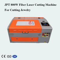 Machine de découpe laser à fibre à refroidissement par air 800W pour acier au carbone, acier inoxydable, aluminium, laiton, tôle galvanisée, alliage de titane