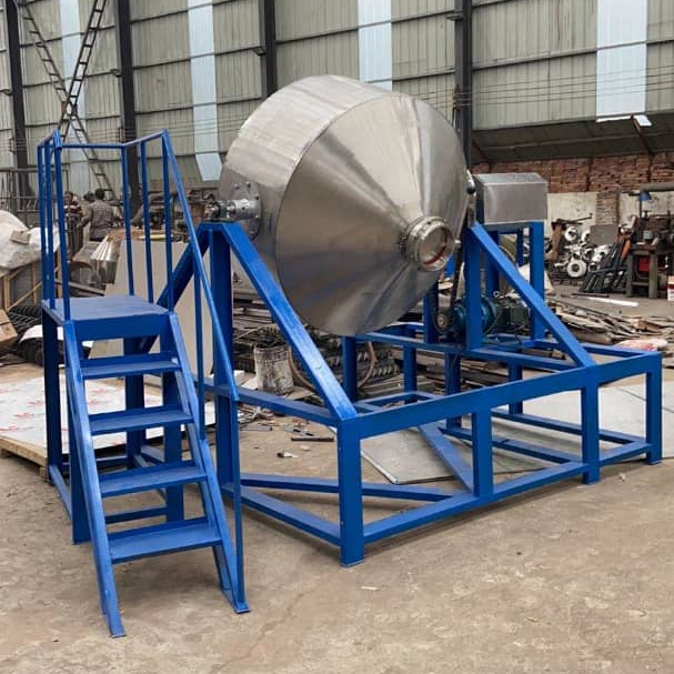 750 кг барабанного типа, смеситель из нержавеющей стали, оборудование для перемешивания и смешивания, мешалка из пластика и смолы