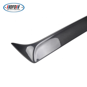 Alerón de techo trasero grande de fibra de carbono para <span class=keywords><strong>Alfa</strong></span> <span class=keywords><strong>Romeo</strong></span> <span class=keywords><strong>Giulia</strong></span> Sedan 2017-2018 - Product Image 2