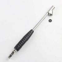 Tuyau de gonflage universel pour pneus, buse robuste anti-fuite, jauge de pression facile à utiliser pour voiture, moto, vélo