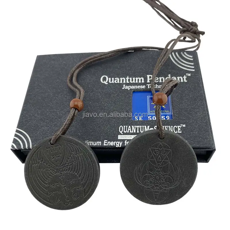 manufacturers quantum scalar energy pendant with 6000-7000ions with flying man design