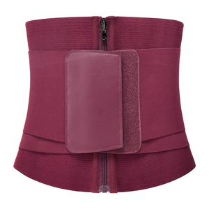 Aggiornamento regolabile Super elastico <span class=keywords><strong>fascia</strong></span> corpo pancia Trimmer cintura vita Trainer corsetto - Product Image 6