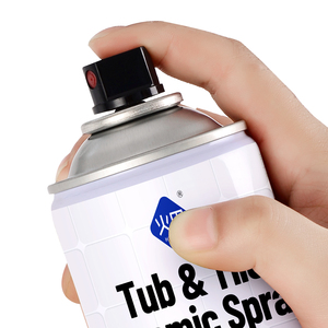 Kit de Pintura en <span class=keywords><strong>Aerosol</strong></span> Cerámica DIY, Revestimiento Líquido 450ml, Pintura <span class=keywords><strong>para</strong></span> Barcos, Colores Personalizables, Renovación de Encimeras, <span class=keywords><strong>Bañeras</strong></span> y Azulejos - Product Image 5