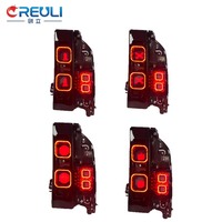 Feux arrière OLED LED personnalisés CREULI Plug & Play, barre de feux stop fumés séquentiels pour hayon, pièces automobiles pour Land Rover Defender