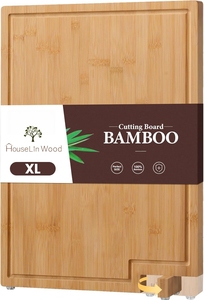 Planches <span class=keywords><strong>à</strong></span> <span class=keywords><strong>découper</strong></span> <span class=keywords><strong>en</strong></span> bambou pour la cuisine, <span class=keywords><strong>planche</strong></span> <span class=keywords><strong>à</strong></span> <span class=keywords><strong>découper</strong></span> <span class=keywords><strong>en</strong></span> <span class=keywords><strong>bois</strong></span> extra large avec support rotatif et rainure pour le jus - Product Image 2