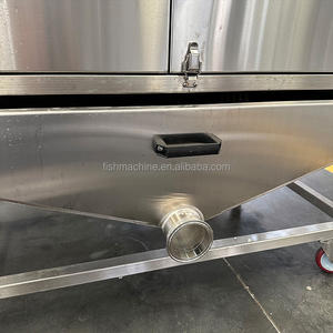 Desescamador de Pescado Automático de Alta Potencia XINBO para Agua a Alta Presión, Capacidad de 40-80 Peces/Min, 6-8.5KW, 380V - Product Image 5