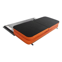 Sièges de voiture et de camping-car universels en cuir avec cadre en acier, inclinables et transformables en lit, accessoires intérieurs automobiles pour banquette arrière – Vente directe fabricant