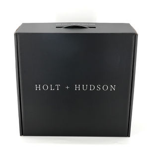 Premium Extra Grote Fedora Hoedendoos Kartonnen Cowboyhoeddoos Zwart <span class=keywords><strong>Plastic</strong></span> Handvat Hoed Verzenddozen Met Custom Merk - Product Image 5