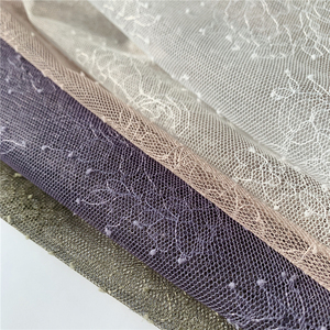 100% Polyester Bán Buôn Vật Liệu Vải Ren Nhà Cung Cấp Cho Váy Và Áo - Product Image 2