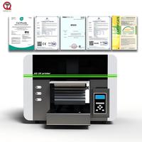 Impresora UV Económica, Máquina de Impresión UV, Impresora Plana con Ciclo de Tinta Blanca, Impresora Plana UV A3
